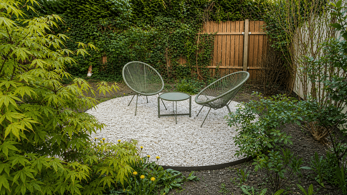 Comfort in Muted Tones — garden and exterior