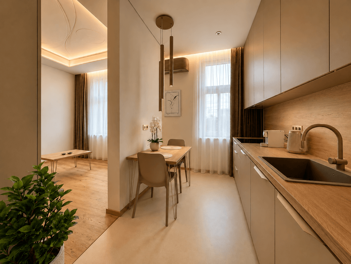 Gentle Harmony — apartment interior 2