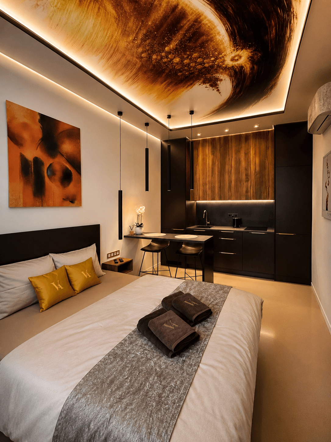 Golden Balance — apartment interior 1