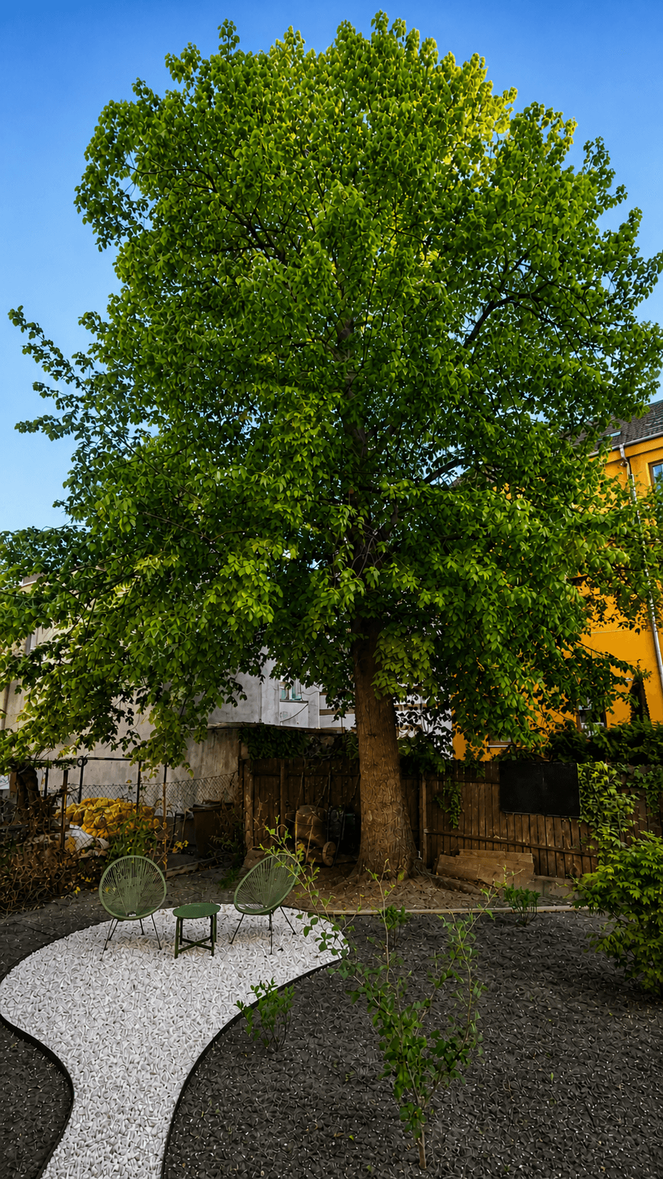 Comfort in Muted Tones — garden and exterior