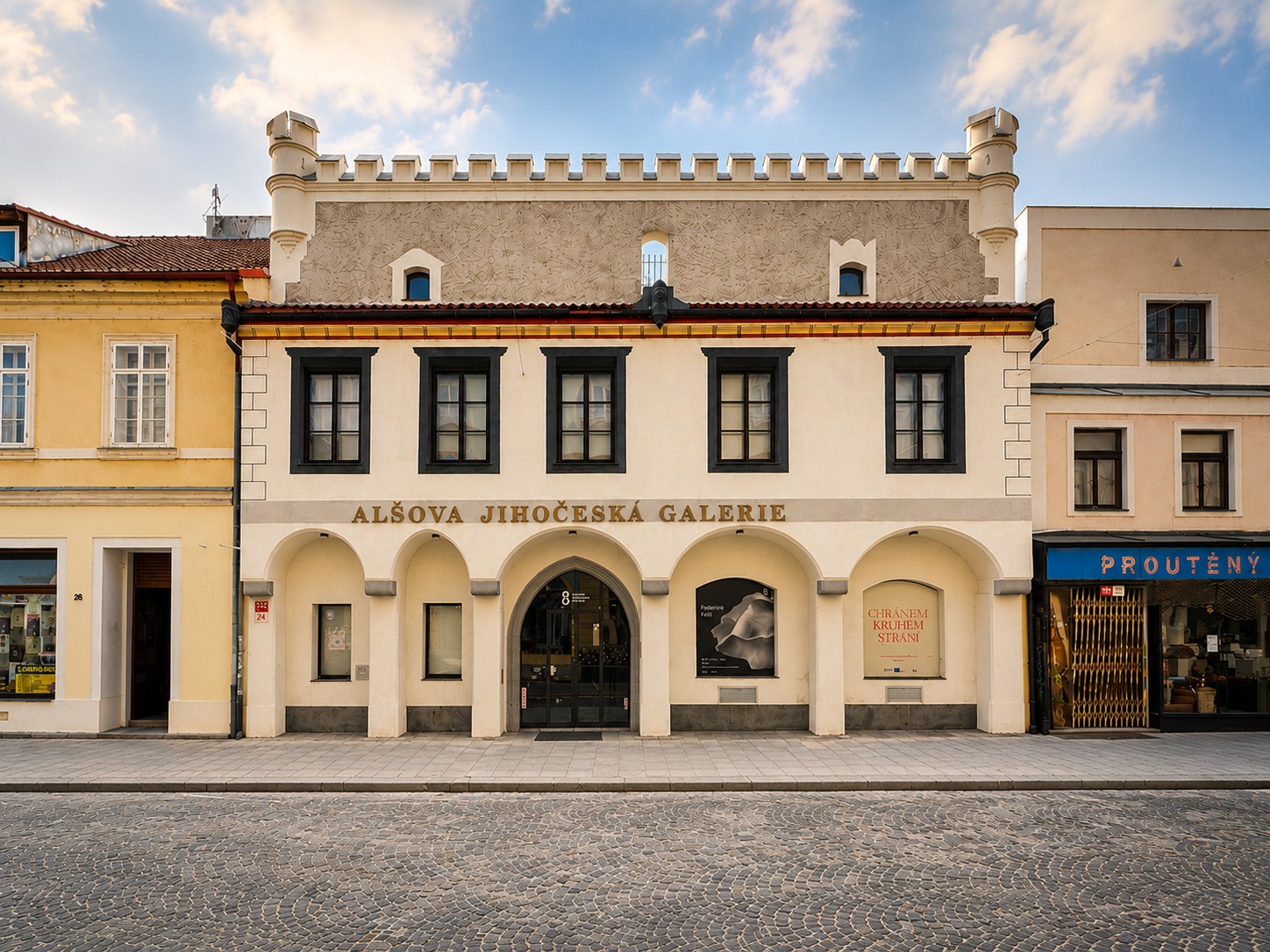Fotografie: Alšova jihočeská galerie — Wortnerův dům