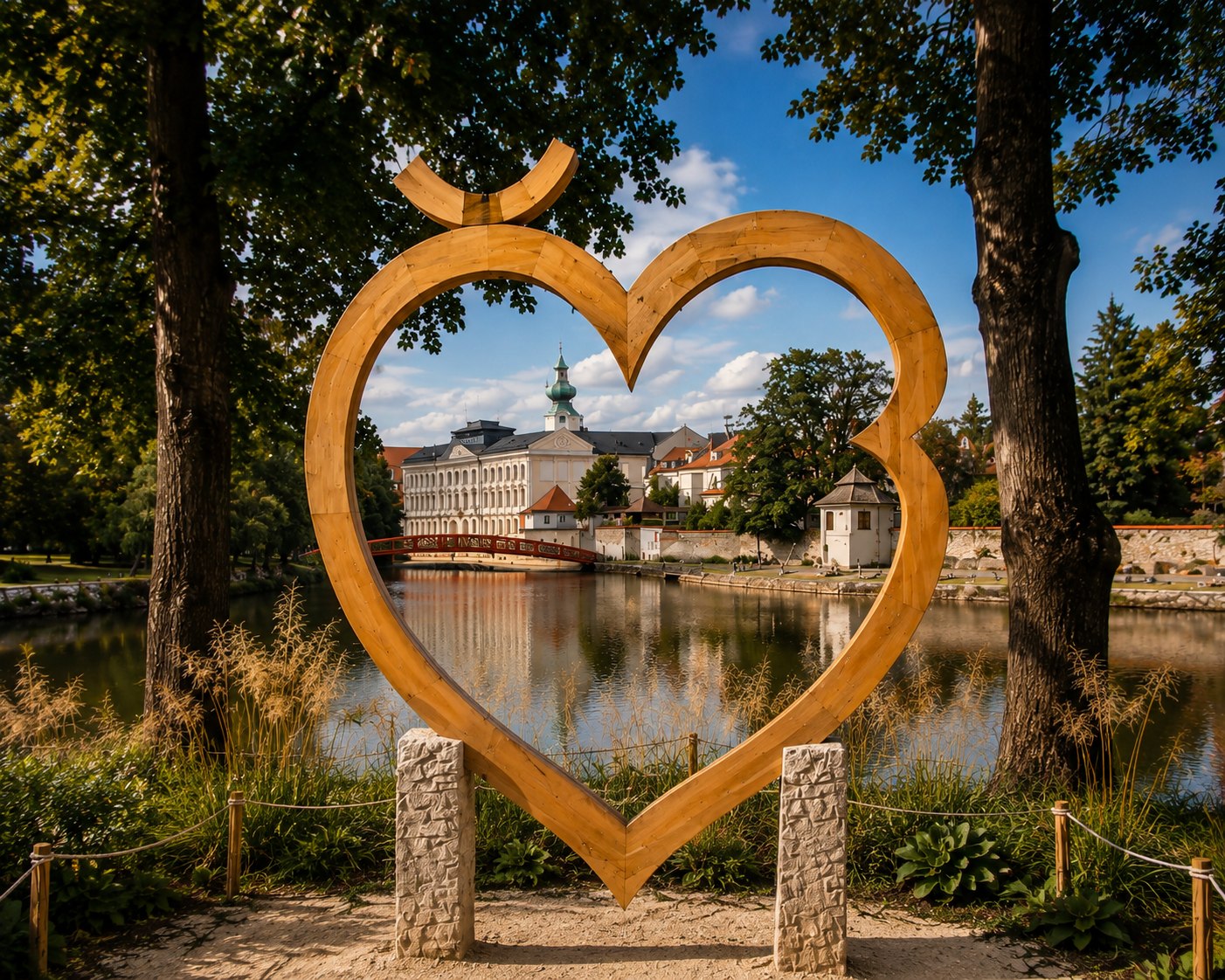 Fotografie: Biskupská rezidence — po cestě k hradbám