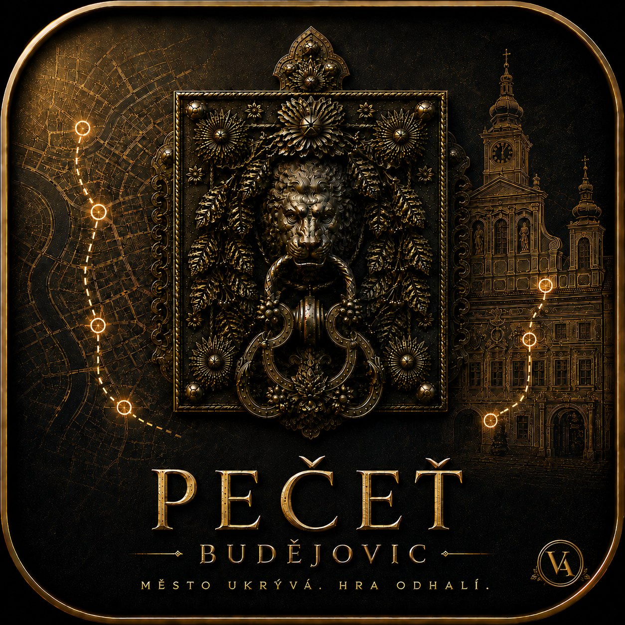 Pečeť Budějovic, úvodní grafika hry