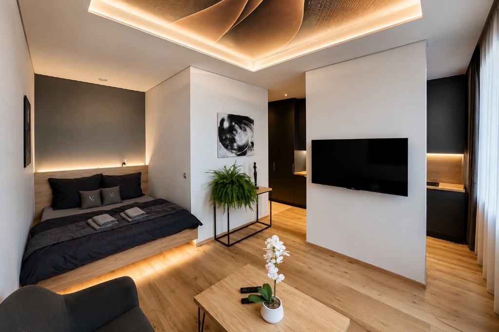 VIVIEN apartmán dnes — hotový interiér