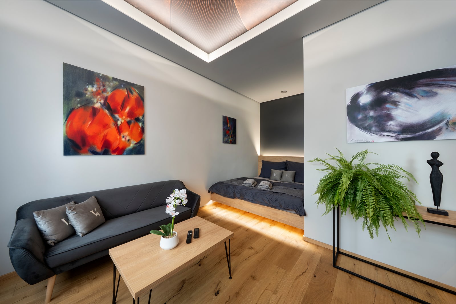 Apartament VIVIEN dziś — wykończone wnętrze